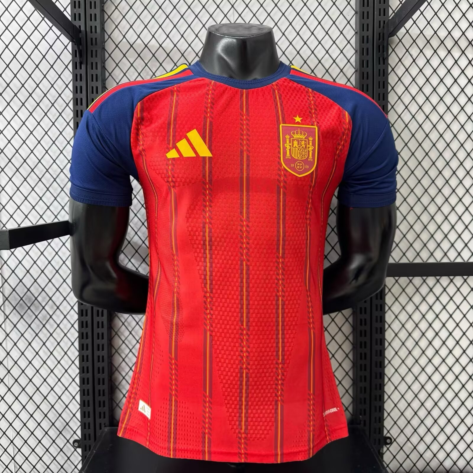 2026 Spain Home Fan Version Quick Dry Soccer Jersey