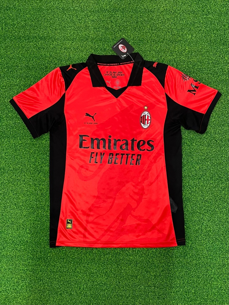 2026 AC Milan - Four away games at home in red color
